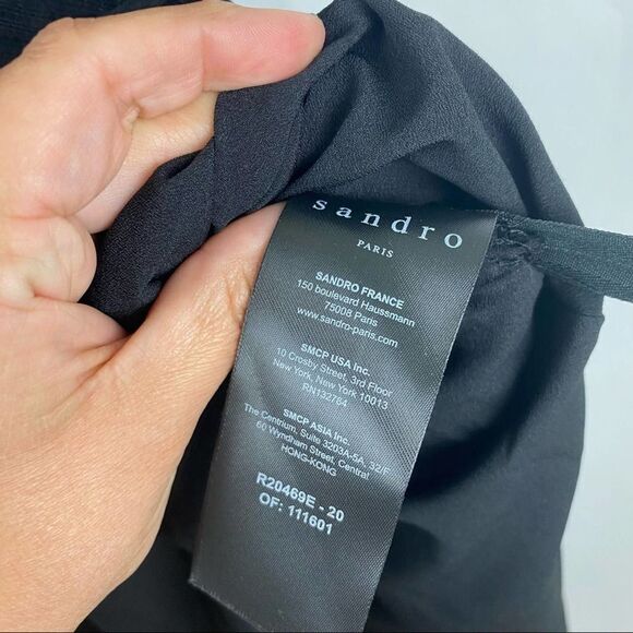 Sandro Lace Midriff Dress - Picture 5 of 11